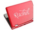 Computer Customized Name Vinyl Wall Decals Mac Book Name Sticker